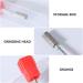 FRCOLOR Nail Bit Nail Drill Bits Nail Grinding Head Manicure Drill Bits Dedicated Tool - Buy Online on GoSupps.com