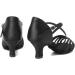 HIPPOSEUS Women's Latin Dance Shoes - Professional Ballroom Salsa Practice Shoes - Model DBCG802 - 2inch Heel - Black - Buy Online on GoSupps.com