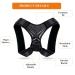 Buy WEEOATAR Upper Back Brace | Adjustable Posture Corrector for Adults & Kids | Elastic Back Straightener with Magic Stickers (Black M - Buy Online on GoSupps.com