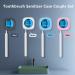 OOCOME Portable UV Toothbrush Disinfection Device - Deep Cleaning Sterilizer with Holder & Stickers - Organizer for Family & Travel - 4 Pack - Buy Online on GoSupps.com