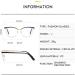 Blue Light Blocking Cat-Eye Readers | Anti-Glare Unbreakable Glasses +0.00 | Stylish Light Mirror Eyewear for All | Global Shipping - Buy Online on GoSupps.com