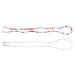 Combined face 2 pcs glasses mask chain accessories for oral ceilings Face cover hooker Glass chain for hanging the mask multifunction mask band simply glasses band