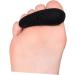 2PCS Toe Splitter Bunion Separators for Men & Women | Overlapping Toe Correction - Raised Cloth Eva with Elastic Band | Nursing Supplies Black - Buy Online on GoSupps.com