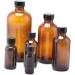Cabilock Sealing Glass Bottle 4pcs Sealing Honey Pot Glass Water Bottle Glass Container Kit Glass Bottle With Cover Plastic Cap - Buy Online on GoSupps.com