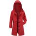 Shop Stylish Genetic Women's Winter Coats - Warm Quilted Long Jacket with Removable Hood | Elegant Red Down Jacket Sale | Available in XXL - Buy Online on GoSupps.com