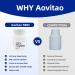 AOVITAO NMN Supplement 500mg Ultra Pure 99.8% | Stabilized Form | Supports NAD+ Production Cellular Health & Healthy Aging | 60 Capsules - Buy Online on GoSupps.com