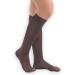 Collections Etc Men's Compression Socks Firm 20-30 mmHg Brown XL Brown XL - Made in The USA
