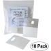 Picture Hangers Adhesive - 10 Pack - Plastic Sawtooth Adhesive Picture Hanger - Foamboard Hanger - Buy Online on GoSupps.com