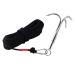 MHDMAG Grappling Hook, Anchor Hook Carabiner Climbing with 3-Claw Stainless Steel Hooks for Anchor Retrieving, Outdoor Hiking, Tree Limb Removal Big Grappling Hook Grappling Hook With Rope