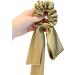 scicent Elastic Hair Bands Solid Satin Long Ribbon Knotted Hair Bows Scrunchies Hair Ties Ponytail Headbands Elastics Accessories for Women - Green2 6309 - Buy Online on GoSupps.com