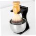 Vintorky Acrylic Shaving Set for Men | Stainless Steel Razor Stand & Beard Kit | Premium Men's Shaving Soap & Brush Holder - Buy Online on GoSupps.com