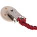 Hero's Pacifier Chain | Braided Bohemian Baby Nipple Clip & Holder | Stylish Rabbit Decor for Easter - Buy Online on GoSupps.com