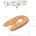 FOMIYES 2 Pairs Transparent Heel Pad Insoles - Women's Silicone Heel Cushions & Elevators for Comfort & Support - International Shipping Available - Buy Online on GoSupps.com