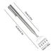 Jitnga Premium Stainless Steel Back Scratcher - 50 cm for Men & Women | Silver Head & Back Relief Tool - Buy Online on GoSupps.com