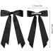 2 Pack Bow Hair Clips with Long Tail Ribbon Hair Bows for Women Elegant Tassel Hair Bow Clips Bowknot Barrettes Hair Accessories for Girls Teens - Buy Online on GoSupps.com