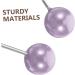 HONMEET 2 Pairs Dimple Trainer Face Trainer Dimple Maker Cheeks Balls Smile Trainer Facial Beauty Tool Facial Exerciser Dimple Clip Face Exerciser Cheeks Clip Purple Alloy 4.30X2.50X0.80CM Purple - Buy Online on GoSupps.com