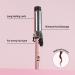 VODANA Professional GlamWave 1.4 Inch Pink Ceramic Curling Iron for Natural Curls - USA - Buy Online on GoSupps.com
