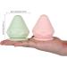 Spiky Massage Ball Set - 2 Lacrosse Balls for Plantar Fasciitis Neck Pain Relief & Deep Tissue Massage - Buy Online on GoSupps.com