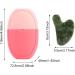 Buy iayokocc Ice Roller & Gua Sha Set for Face & Eye Puffiness Relief - Silicone Ice Mold for Brightening & Pore Shrinking (Pink) - International Shipping Available - Buy Online on GoSupps.com