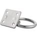 Buy Lyaor 4-Piece 304 Stainless Steel Augtplatte with M6 Eyelet Bracket - Durable 70kg Weight Fastening Hooks for Hammocks Boxing Bags & Yoga Ropes - Buy Online on GoSupps.com