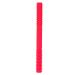 Teething Tube Soft Flexible Hollow Silicone Teething Toy Safe with Cleaning Brush for Home for Toddlers (Red)