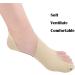Orthopedic Hallux Valgus Corrector for Big Toe Joint Pain Relief - Ultra-Thin Treatment Sleeve with Toe Separators and Cushion Spacers (Size L) - Buy Online on GoSupps.com