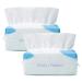 100 pieces of drying towels made of pure cotton face towels fleece 100% cotton fabric baby cloths thickened moist and dry cloths for all skin types (20x20cm) (2PCs)