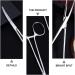 2pcs Stainless Steel Pet Hair Removal Forceps Hair Removal Clips Cupping Tong 18X7.5X0.2CM Silver - Buy Online on GoSupps.com