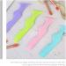 SHERCHPRY Silicone Beauty Ruler Travel Mascara Lash Kit Makeup Line Ruler Makeup Supply Stencil Multifunction Violet - Buy Online on GoSupps.com