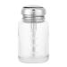 Nail Polish Remover Pump Nail Art Liquid Container Professional Glass Nail Art Remover Dispenser Gel Polish Remover Empty Container Manicure Accessory for Nail Art Tools Polish Remover(F1)