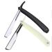 Infeksiya eyebrows trimmer manual service razor hairdresser hair cutting razor beauty salon face beauty tools eyebrow cutter (color: white rest only)