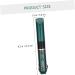 Baluue Curling Iron Professional Hair Straightener Hand Wisking Tool Electric Cordless Tools Abs 21X4X3.5CM Green - Buy Online on GoSupps.com