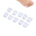 ROSENICE Gel Toe Protector Corn Toe Seperator for Little Toe 5 Pairs (White Open)