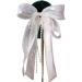 hgnxa Delicate Veil Hair Clip with Bowknot Beaded Add a touch of Sophistication to Your Hairstyle with Delicate Hair Clip - Buy Online on GoSupps.com