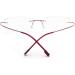 Super Light Rimless Reading Glasses +2.50 | Titanium Reading Aid for Men & Women - Shop Now - Buy Online on GoSupps.com
