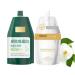 2 In 1 Portable Hair Conditioner Mask Keratin Hair Mask 2 Pcs Peptide Deep Conditioner Treatment For Damaged Dry Color Treated Hair Intensive Repair & Hydration