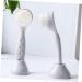 minkissy Manual Face Brush Facial Cleansing Tool Face Scrub Brush Silicone Cleaning Brush Skin Care Brush Face Washing Cleaner Facial Brush with Holder Artificial Fiber Deep Cleaning - Buy Online on GoSupps.com