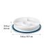 OXO Tot Stick & Stay Suction Divided Plate | Navy Blue | Best Child-Friendly Dinnerware for Easy Mealtime - Buy Online on GoSupps.com