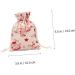 PLAFOPE 1 Set Countdown Christmas Bag Christmas Decoration Bags Advent Calendar Bag Linen Blue 10x14x0.5cm Blue - Buy Online on GoSupps.com