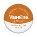 Lip Tins Cocoa Butter 17G (Clear) For Dry Damaged And Chapped Lips Moisturizing Lip Balms Enriched With Shea Butter Coco butter.