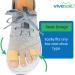 ViveSole Toe Sleeve Protector Tubes with Gel Lining - 6 Pack for Bunion, Hammer Toe, Callus Corn, Blister - Large Size - Buy Online on GoSupps.com