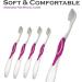 SDC Extra Soft Manual Toothbrush for Sensitive Gums - Ideal for Perio Therapy | 3-Pack for Optimal Oral Care - Buy Online on GoSupps.com