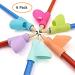6 Pack Grips Holder Silicone Soft Ergonomic Writing Claw Aid Kids Students Handwriting Training Tools - Buy Online on GoSupps.com