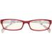 Eyekepper Computer Glasses +1.50 Red Frame - Digital Eye Strain Prevention Eyewear for Comfort & Clarity - Buy Online on GoSupps.com