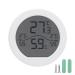 Real-time monitoring: Keep the temperature and air humidity changes with this sensitive inner measuring device in the eye.Adjust your surroundings for maximum comfort and well -being.
