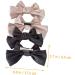 minkissy 4 Pairs bow hairpin Bow Barrettes Women christmas hair decoration ribbon bowknot accessories black girl hair accessories girls hair accessory fabric headgear baby girl bow tie - Buy Online on GoSupps.com