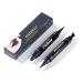 AVIERLL Winged Eyeliner Stamp- 2 Pens | Smudge Proof Waterproof Long Lasting | Vamp Style Wing Eye Liner Pen Black 10mm Stamp (Left and Right) - Buy Online on GoSupps.com