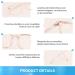 Firmoo Reading Glasses for Men & Women - Blue Light Blocking Glare-Free TR90 2.00x - Stylish Clear Pink Design - Buy Online on GoSupps.com