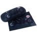Paule & Knopf Robust hard case with fabric cover in Harley motorcycle design and matching microfibre cloth