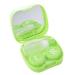 ENERRGECKO Contact Lens Case with Face Expression on Field Green